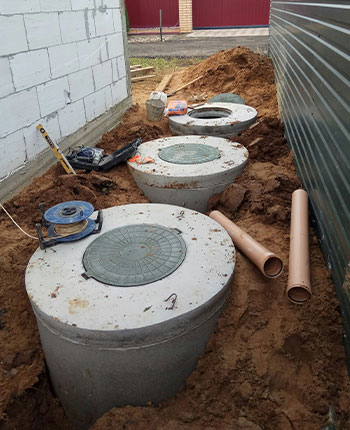 Септики из бетонных колец под ключ в Ступинском районе